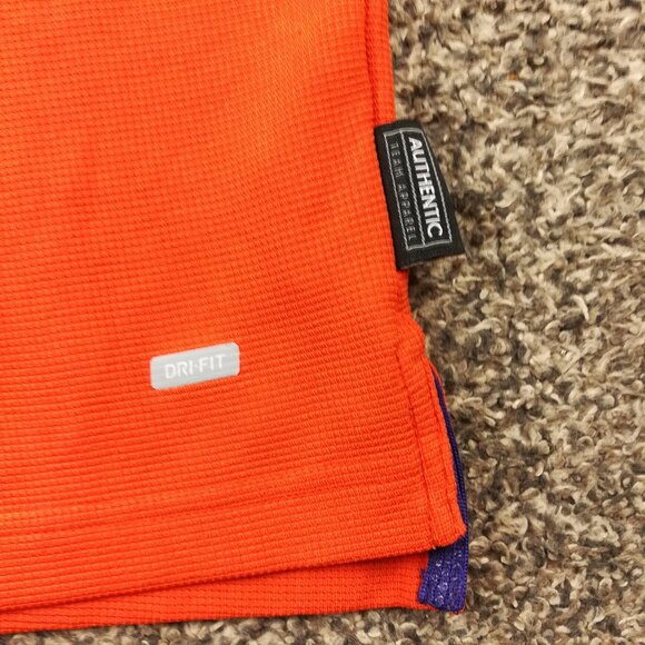 Vintage 2006 Clemson Tigers Football Polo Shirt Nike Authentic Mens Large - Picture 5 of 11